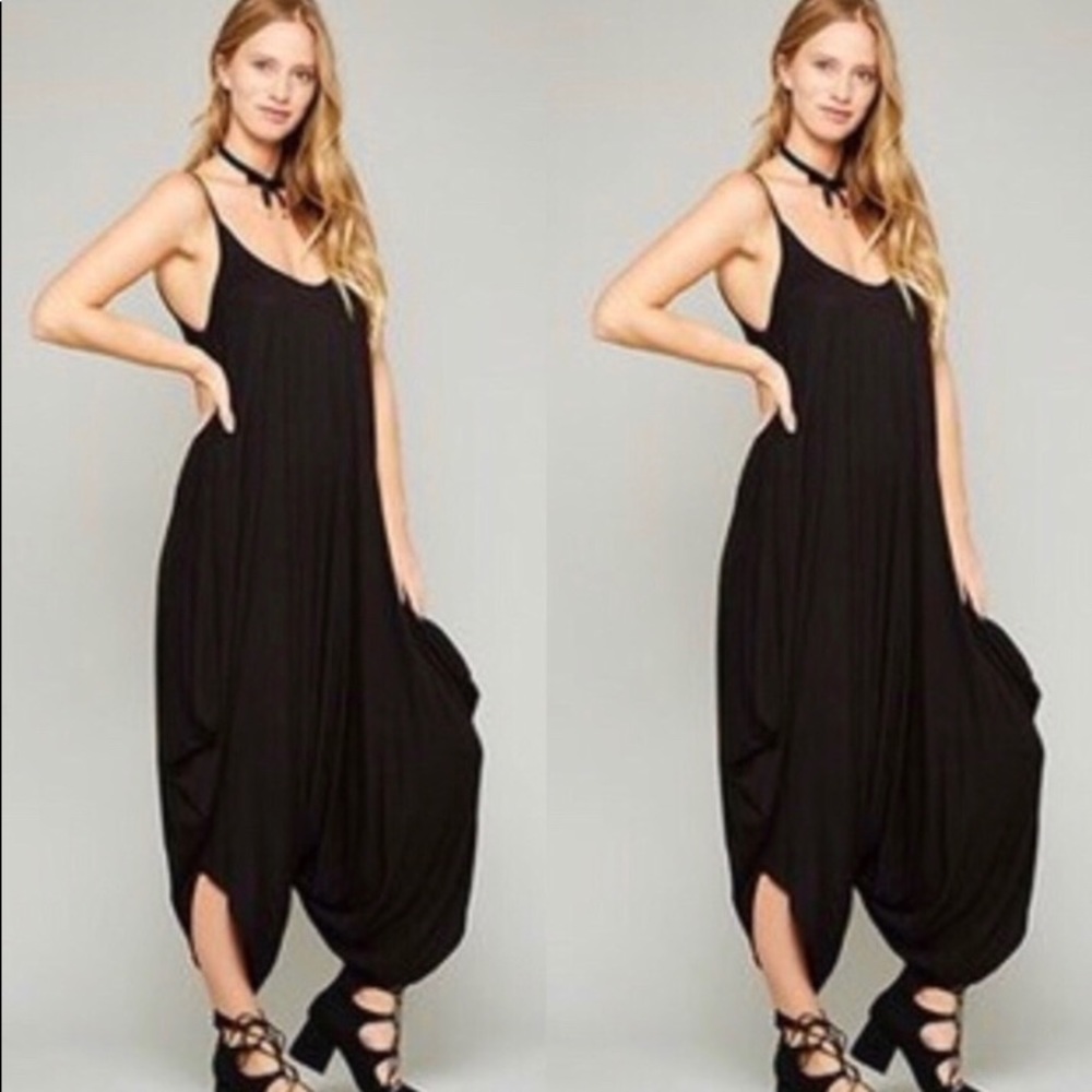 Black Harem Jumpsuit